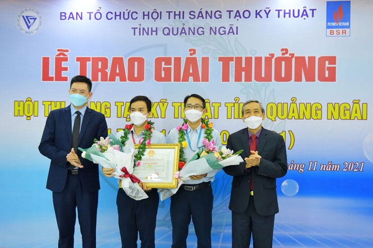 BSR đạt 7 giải thưởng tại Hội thi Sáng tạo Kỹ thuật tỉnh Quảng Ngãi lần thứ 12