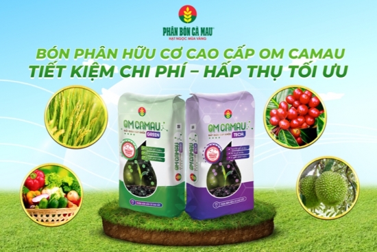 Phân bón hữu cơ cao cấp OM CAMAU – Giải pháp cho nông nghiệp hữu cơ