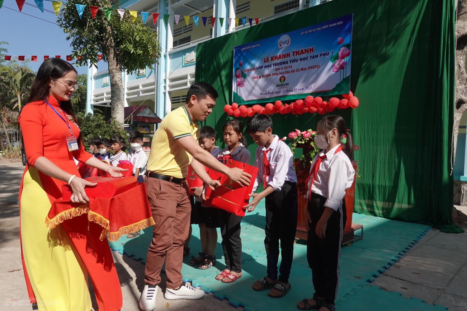 Phân bón Cà Mau khánh thành thêm 06 phòng học mới tại Đồng Tháp