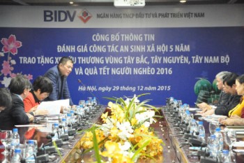 BIDV tăng cường công tác an sinh xã hội