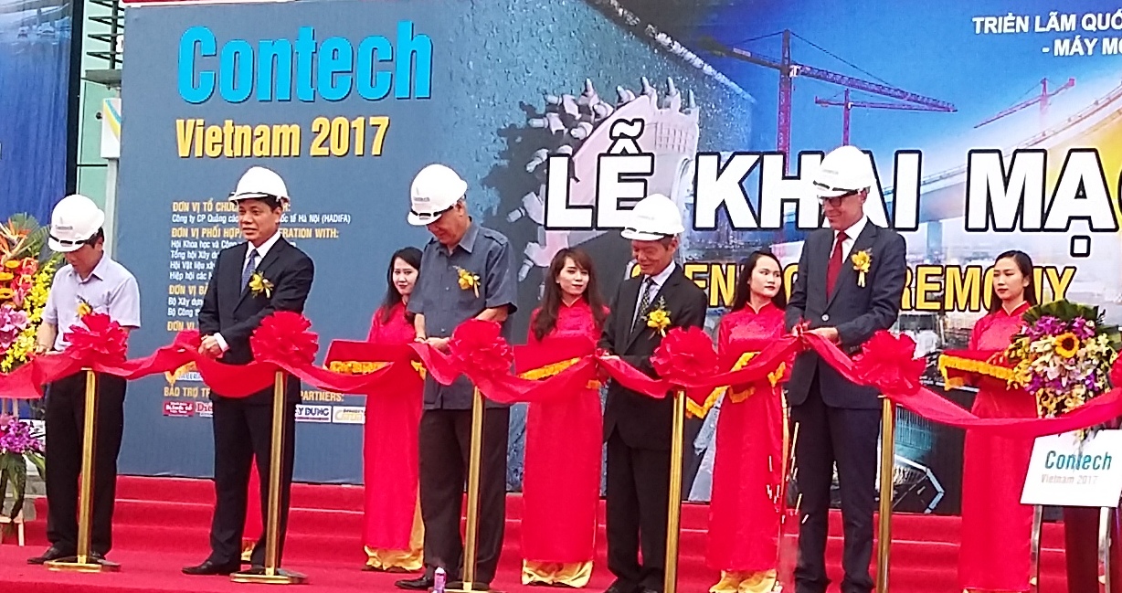 Hơn 100 doanh nghiệp tham gia Contech Vietnam 2017