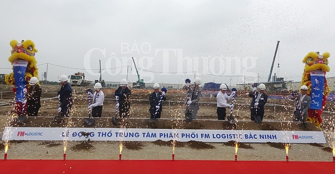 khoi cong xay dung trung tam phan phoi fm logistic bac ninh