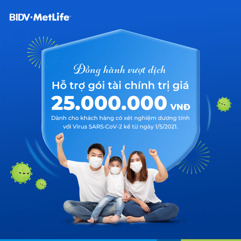 bidv metlife ho tro tai chinh khach hang truoc dai dich covid19