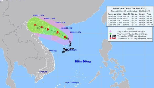 Bão số 2 diễn biến phức tạp, nhiều địa phương chủ động cấm biển