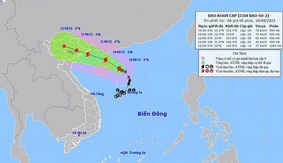 Bão số 2 diễn biến phức tạp, nhiều địa phương chủ động cấm biển