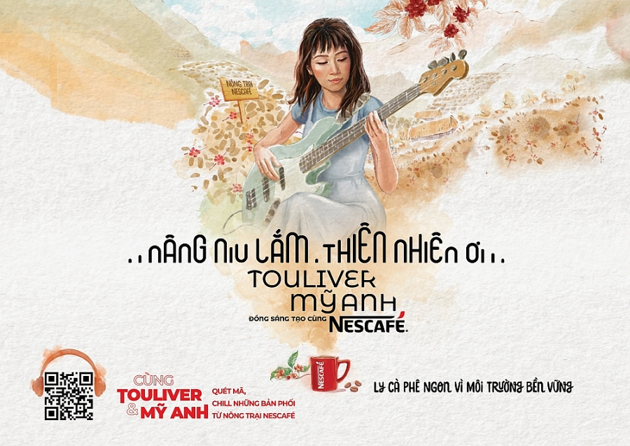 NESCAFÉ kết hợp cùng Touliver, Mỹ Anh ra mắt album lấy chất liệu từ âm thanh của nông trại cà phê