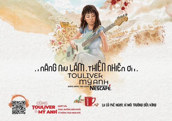 NESCAFÉ kết hợp cùng Touliver, Mỹ Anh ra mắt album lấy chất liệu từ âm thanh của nông trại cà phê