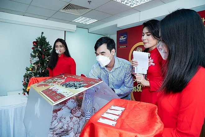 AkzoNobel công bố danh sách khách hàng trúng thưởng đợt 1 khuyến mãi Tết 2022