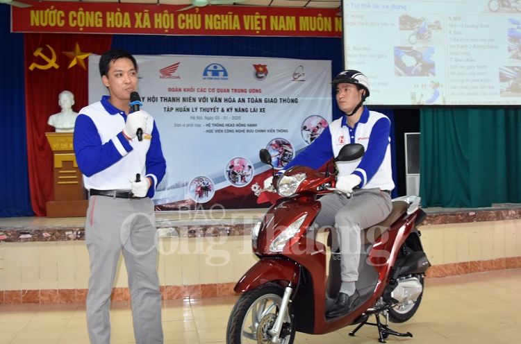 ngay hoi thanh nien voi van hoa an toan giao thong