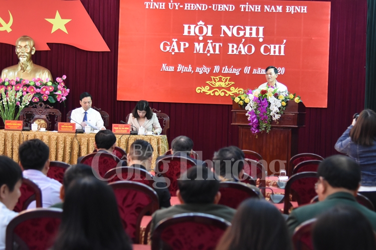 nam dinh to chuc hoi nghi gap mat bao chi 2020