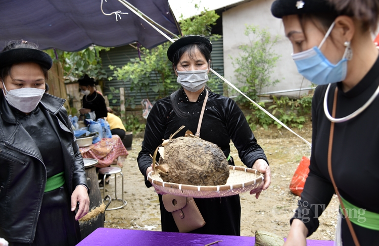 Đậm đà hương vị bánh trứng kiến người Tày ở Tuyên Quang