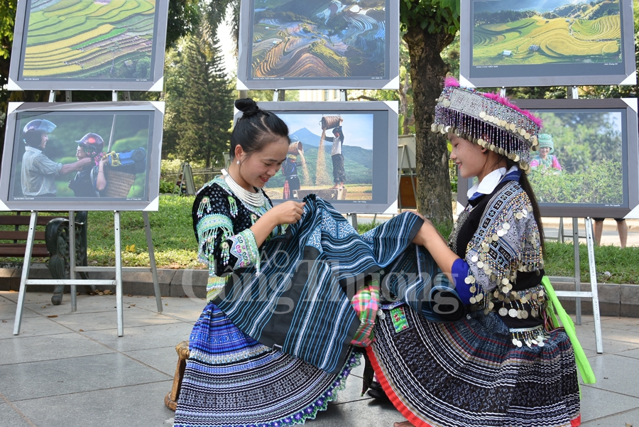 sac mau van hoa dan toc mong tai ha noi