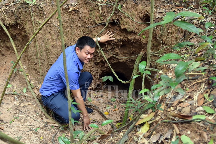 an tuong dia dao trong long dat thep cu chi