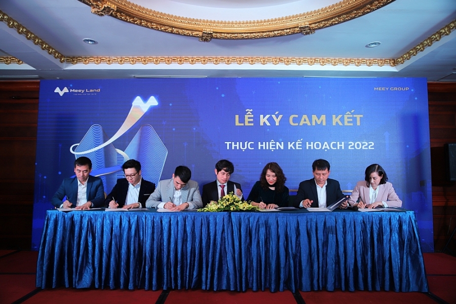 Lãnh đạo Meey Land cùng cam kết mục tiêu