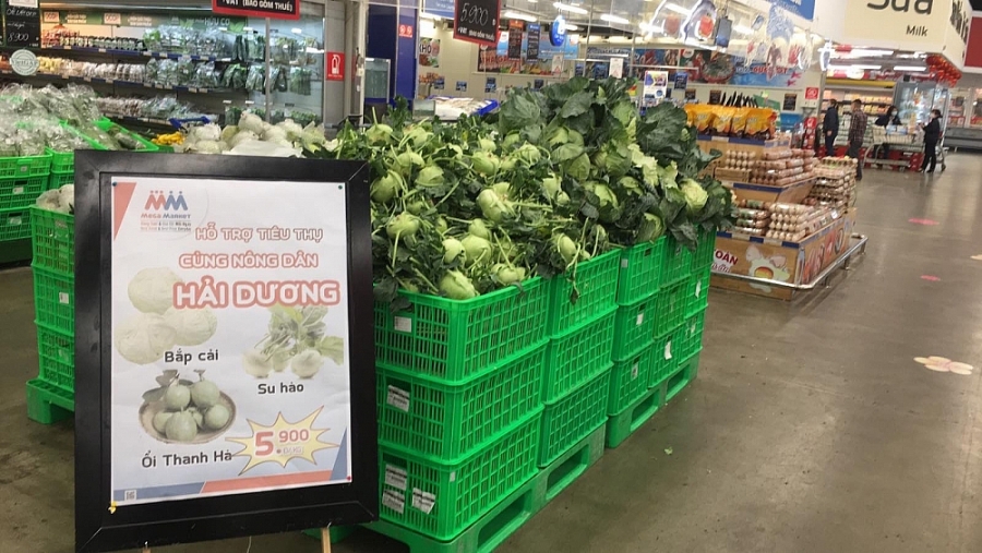 Các mặt hàng giải trong chiến dịch giải cứu nông sản Hải Dương được MM bán tiêu chí giá bán không lợi nhuận