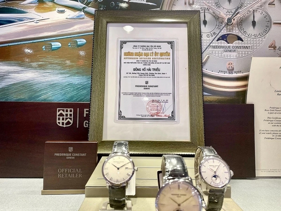 Đồng Hồ Hải Triều - đại lý ủy quyền của Frederique Constant tại Việt Nam, nơi người dùng dễ dàng mua sắm đồng hồ và phụ kiện dây da đồng hồ FC chính hãng 