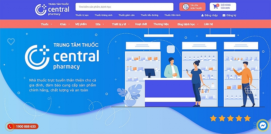 Nhà thuốc trực tuyến trungtamthuoc.com: Lấy khách hàng là trung tâm