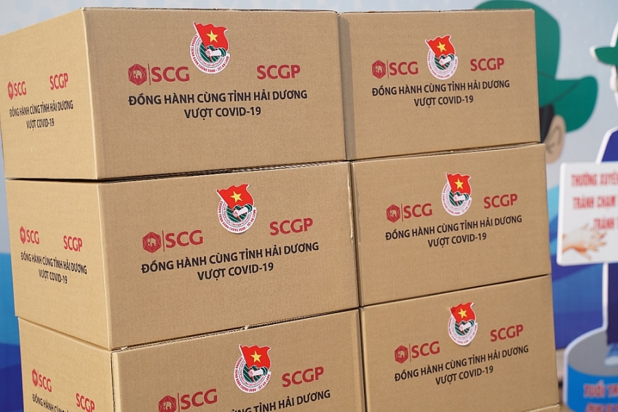 SCGP (SCG PACKAGING) đồng hành cùng tỉnh Hải Dương vượt qua đại dịch COVID-19