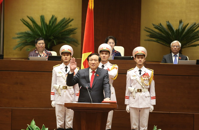 Công bố các chức danh Phó Chủ tịch nước, Chánh án Tòa án nhân dân tối cao và Viện trưởng Viện Kiểm sát nhân dân tối cao