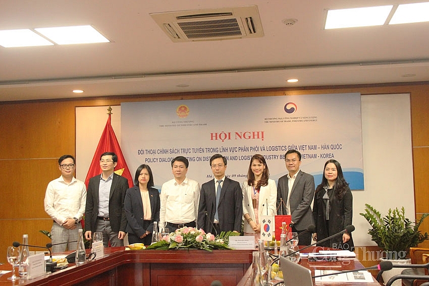 Việt Nam – Hàn Quốc: Đối thoại chính sách trực tuyến trong lĩnh vực phân phối và logistics
