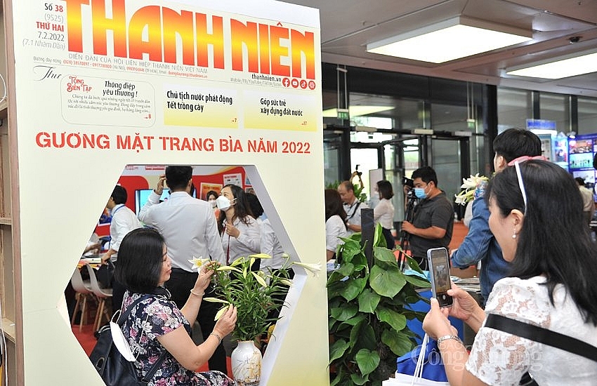 Hội báo toàn quốc 2022: Ấn tượng các gian trưng bày Hội báo toàn quốc 2022: Ấn tượng các gian trưng bày