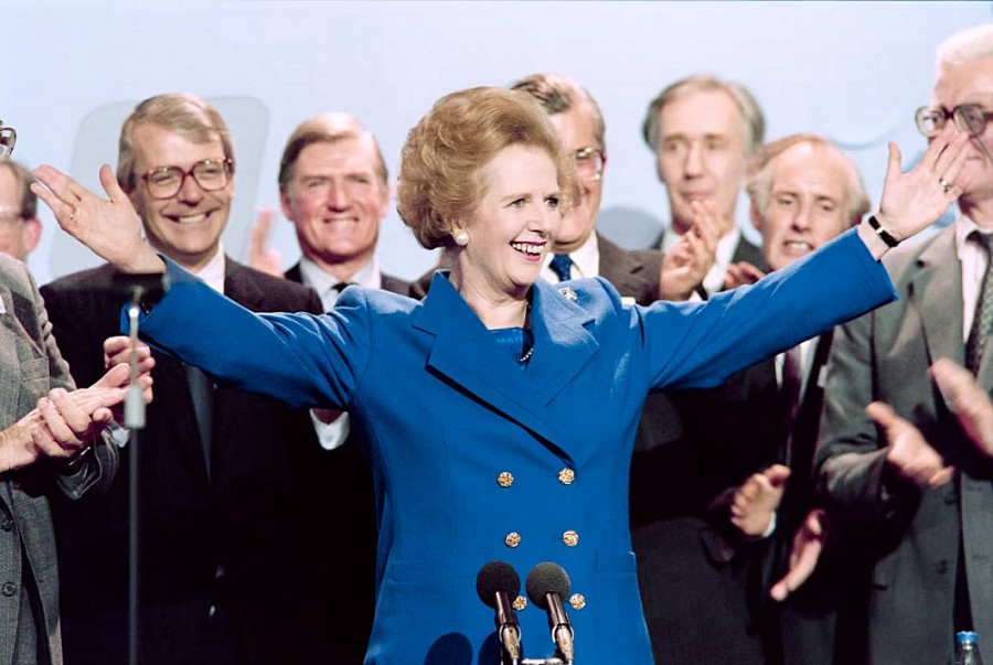 Cựu Thủ tướng Anh Magaret Thatcher là người có công lớn trong việc nâng cao thương hiệu quốc gia của xứ sở sương mù. Ảnh: Politico.