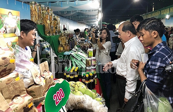 phien cho nong nghiep xanh 2018 ket noi nong san dong thap voi nguoi tieu dung