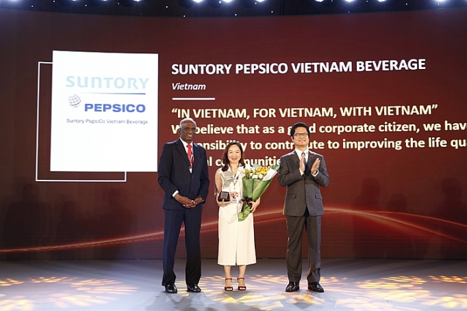 suntory pepsico viet nam dat nhieu thanh tuu noi bat trong nam 2018