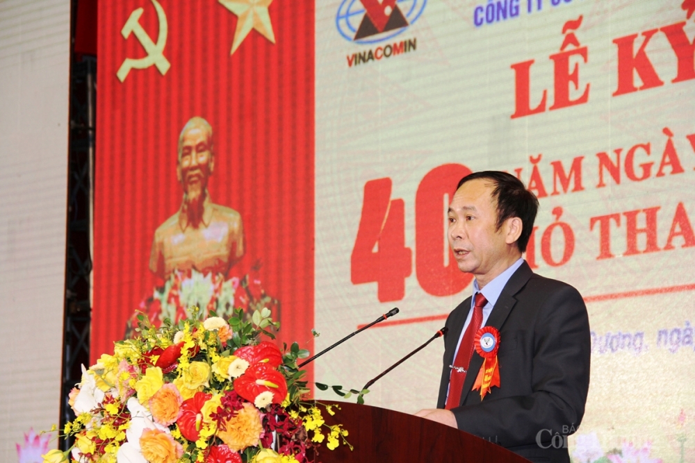 Nguyễn Quế Thanh phát biểu tại buổi lễ