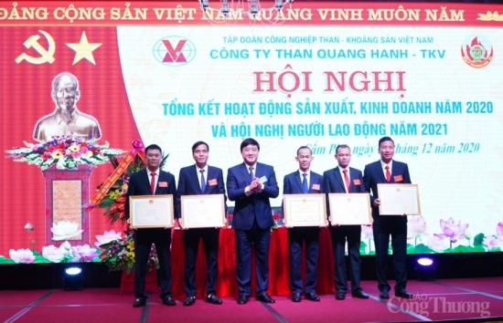 Than Quang Hanh phấn đấu đạt 2,782 triệu tấn than thương phẩm năm 2021