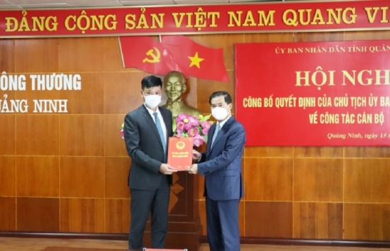 Ông Phạm Duy Thanh làm Phó Giám đốc Sở Công Thương Quảng Ninh