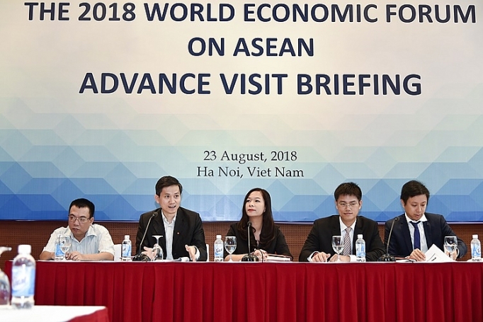 Việt Nam đón các đoàn tiền trạm Hội nghị WEF ASEAN 2018 tại Hà Nội