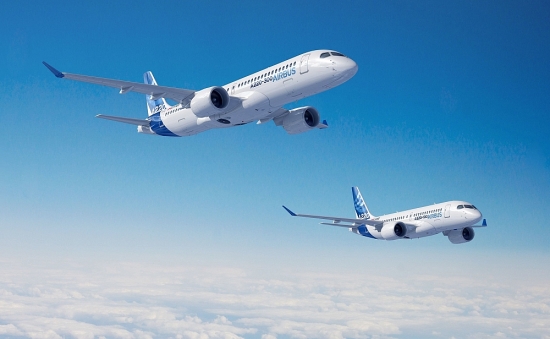 airbus trinh lang may bay moi a220 tai ha noi