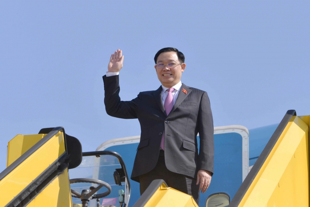 Chủ tịch Quốc hội Vương Đình Huệ dẫn đầu Đoàn Đại biểu cấp cao của Việt Nam tham dự Hội nghị các Chủ tịch Quốc hội thế giới lần thứ 5 (WCSP5)