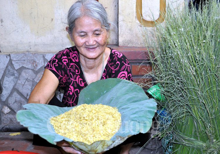 Nồng nàn hương cốm Mễ Trì