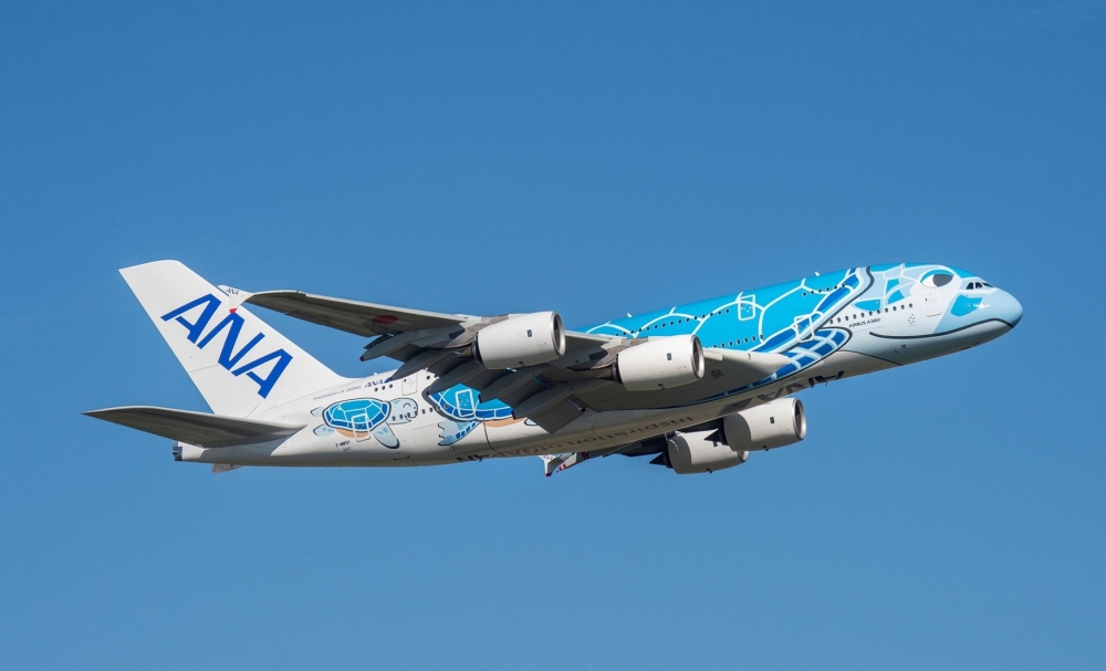 Nhật Bản phê duyệt phương thức bay hỗn hợp cho máy bay A380 và A320