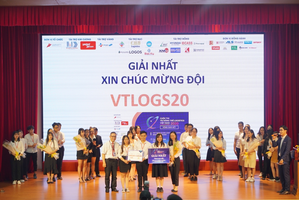 12 đội thi xuất sắc nhất vào vòng chung kết cuộc thi tài năng trẻ logistics 2020