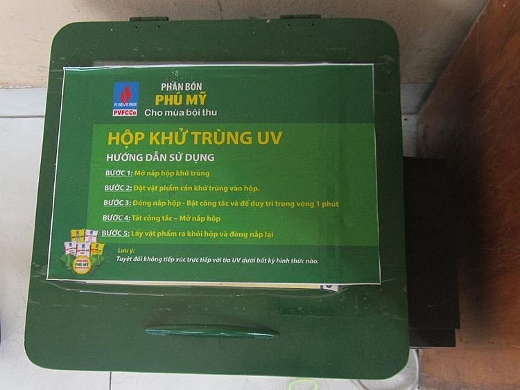 Hộp khử trùng UV – sáng kiến mùa dịch tại Nhà máy Đạm Phú Mỹ