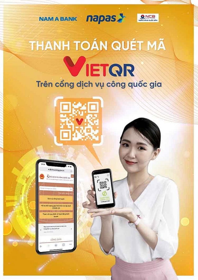 Thanh toán trực tuyến dịch vụ công bằng phương thức quét mã VietQR