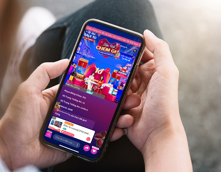 Hoạt động mua sắm kết hợp giải trí - Shoppertainment đã trở thành điểm đặc trưng của Lazada, thu hút hàng triệu người dùng vào mỗi đợt lễ hội mua sắm lớn. Ảnh: Lazada Việt Nam