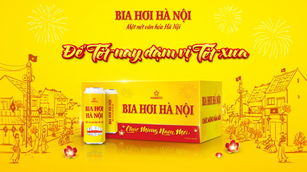 Tận hưởng không khí “Tết xưa” với vị bia truyền thống