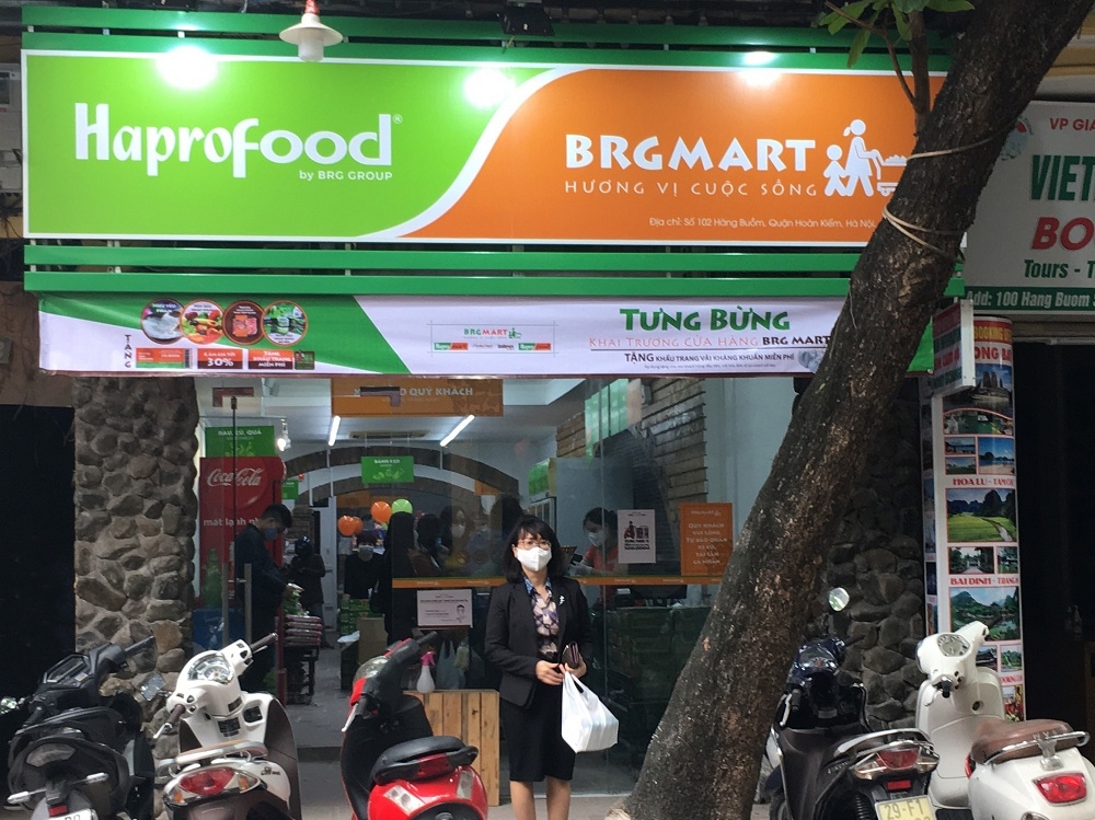 brg mo them 9 cua hang ban le hapro food thuoc chuoi brgmart va chinh thuc trien khai ung dung brg shopping