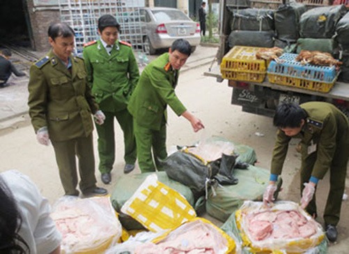 Hà Nội: Tăng cường xử lý thực phẩm bẩn