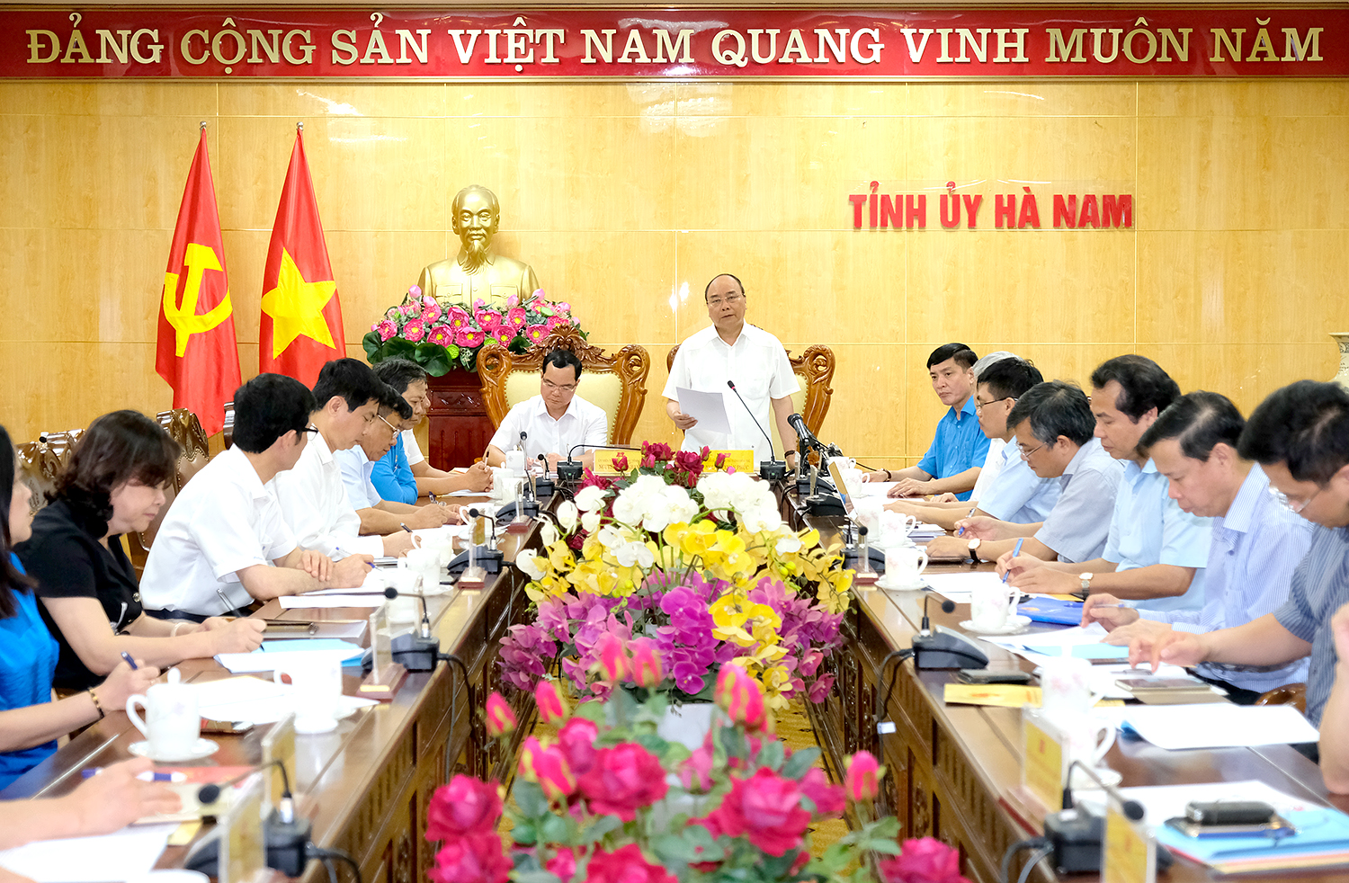 Thủ tướng làm việc với tỉnh Hà Nam