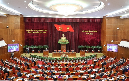 tong bi thu nguyen phu trong hoi nghi trung uong 5 khoa xiii thanh cong tot dep