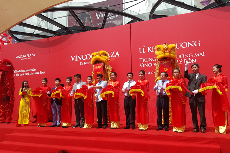 Thái Bình: Khai trương Trung tâm thương mại Vincom