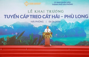 Sun Group khai trương tuyến cáp có trụ cáp treo cao nhất thế giới