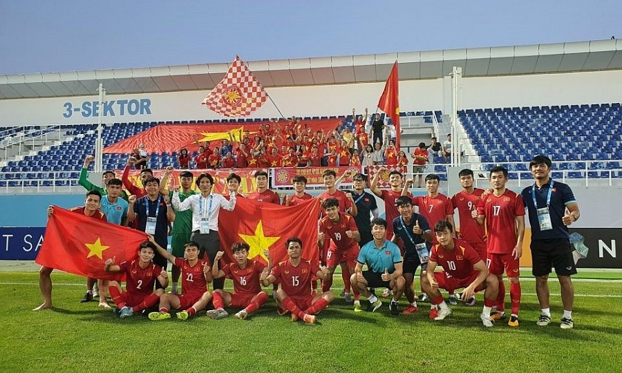 U23 Việt Nam đã giành vé vào tứ kết