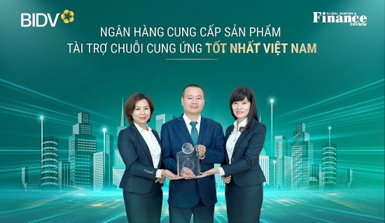 Ngân hàng BIDV nhận 02 giải thưởng quốc tế của Tạp chí GBAF