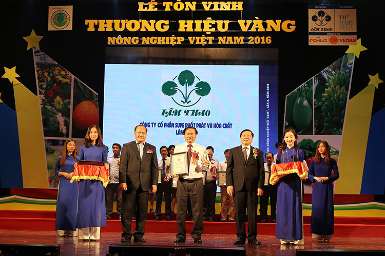 Supe Lâm Thao: Thương hiệu vàng Nông nghiệp Việt Nam năm 2016